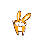 Bun and Orange-Two Rabbit（個別スタンプ：1）