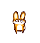 Bun and Orange-Two Rabbit（個別スタンプ：18）