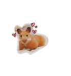 Hamster Butter（個別スタンプ：9）