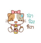 "Deeda" Cute Cat（個別スタンプ：21）