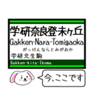 大阪の地下鉄 中央線 いまこの駅！タレミー（個別スタンプ：21）