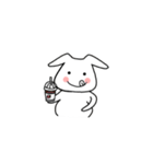 Dun dun rabbit（個別スタンプ：5）