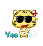 Cute striped cat. CAT111（個別スタンプ：2）