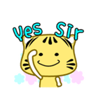 Cute striped cat. CAT113（個別スタンプ：10）