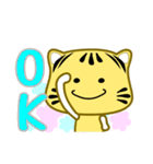 Cute striped cat. CAT113（個別スタンプ：17）