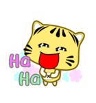 Cute striped cat. CAT113（個別スタンプ：18）