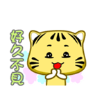 Cute striped cat. CAT114（個別スタンプ：18）