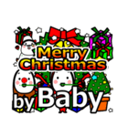 Baby's Christmas tweet.（個別スタンプ：1）