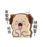 BAGO - Pug's crazy life Stickers（個別スタンプ：5）