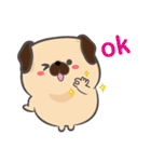 BAGO - Pug's crazy life Stickers（個別スタンプ：11）