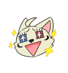 Creamy white Dog（個別スタンプ：4）