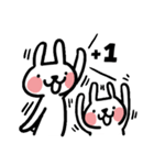 We're GOOD！Rabbits！（個別スタンプ：5）