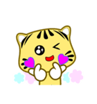 Cute striped cat. CAT116（個別スタンプ：9）