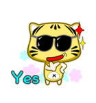 Cute striped cat. CAT118（個別スタンプ：2）