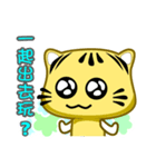 Cute striped cat. CAT119（個別スタンプ：17）