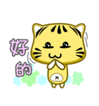 Cute striped cat. CAT120（個別スタンプ：6）