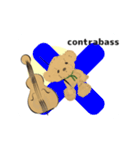 move contrabass2 traditional Chinese ver（個別スタンプ：9）