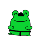相撲カエル 力士かえる 関取蛙（個別スタンプ：1）
