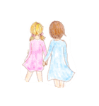 beautiful Blonde girls（個別スタンプ：16）