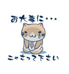 ねこぶちさん3(敬語編)（個別スタンプ：36）