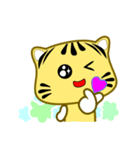 Cute striped cat. CAT122（個別スタンプ：9）