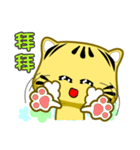 Cute striped cat. CAT122（個別スタンプ：25）