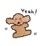 Balloon..Cutie Toy Poodle（個別スタンプ：11）