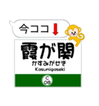 東京 今ココ！"千代田線"半蔵門線"（個別スタンプ：8）