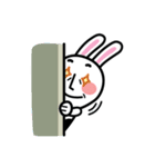 The daily life of a unique rabbit（個別スタンプ：8）