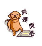 Dachshund Hei-pi and Duckling's daily（個別スタンプ：24）