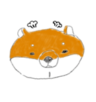 expressionless shiba（個別スタンプ：7）