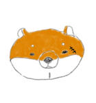 expressionless shiba（個別スタンプ：8）