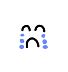 my feelings with face simple（個別スタンプ：15）