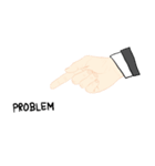 hand signal version2（個別スタンプ：18）