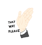 hand signal version2（個別スタンプ：24）