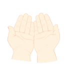 hand signal version2（個別スタンプ：27）