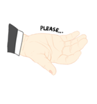 hand signal version2（個別スタンプ：30）