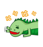 Dinosaur's poker face（個別スタンプ：33）