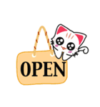 Cute Cat Chat to : Shopping（個別スタンプ：20）