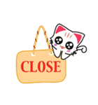 Cute Cat Chat to : Shopping（個別スタンプ：21）