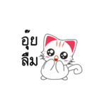 Cute Cat Chat to : Shopping（個別スタンプ：39）