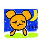 クマ山ファミリー①（個別スタンプ：3）