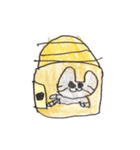 双子のお絵描き（個別スタンプ：17）