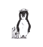 Penguin in daily life（個別スタンプ：34）