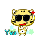 Cute striped cat. CAT125（個別スタンプ：2）