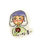 grapes girl（個別スタンプ：3）