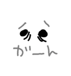 目は口ほどにものを言うちゃう（個別スタンプ：3）