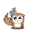 Little laughed owl（個別スタンプ：4）