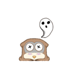 Little laughed owl（個別スタンプ：18）