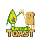 Avocado Adventures: by EmojiOne（個別スタンプ：5）